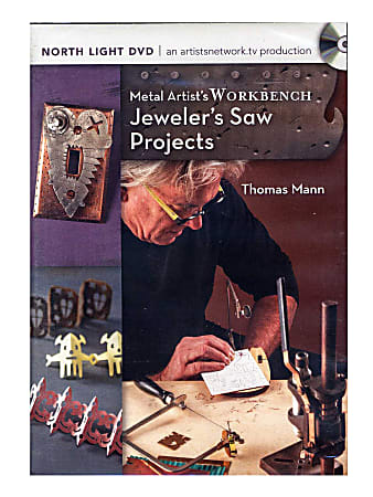 North Light Metal Artist's Workbench Book Series, Jeweler's Saw Projects By Thomas Mann