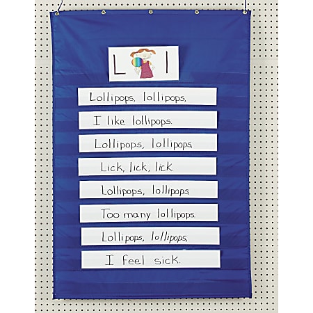 Pacon Standard Pocket Chart - 34 Pacon Standard Pocket Chart - 34