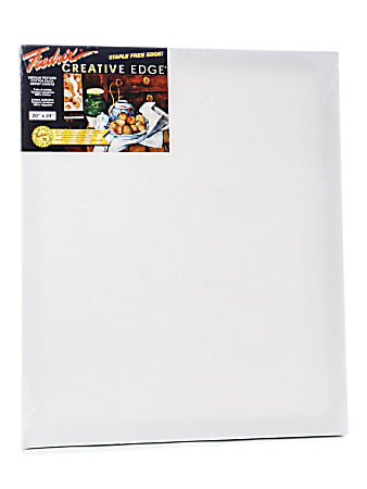 Fredrix Gallery Style Creative Edge Pre-Stretched Canvas, 20" x 24"