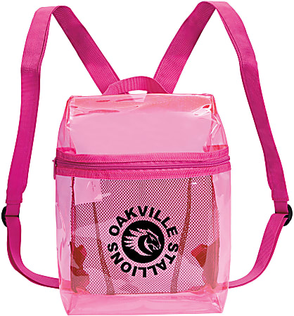 Custom Translucent Color Daypack, 3-3/4" x 8-1/4"