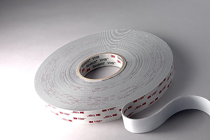 3M® 4955 VHB™ Tape, 3/4" x 5 Yd., White