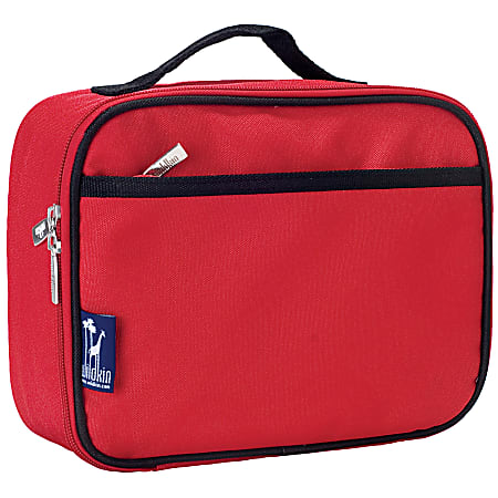Wildkin Polyester Lunch Box, Cardinal Red