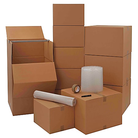 Smart Pack 70% Recycled Bedroom Moving Kit