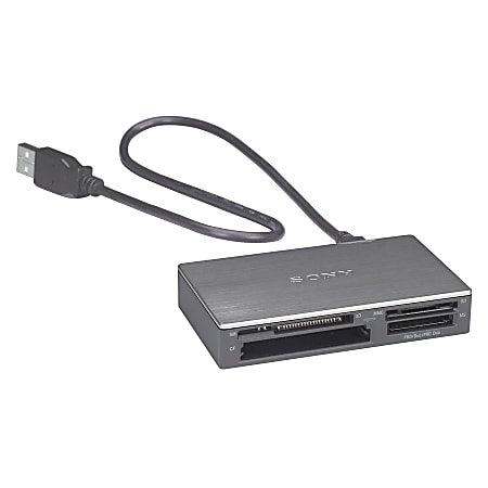 Sony® MRW62E/S1/181 17-In-1 External USB 2.0 Memory Card Reader/Writer