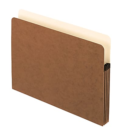 Pendaflex® Standard File Pockets, 3 1/2" Expansion, Letter Size, Redrope, Box Of 25 Pockets