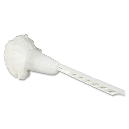 Genuine Joe Value Plus Cone Bowl Mop - 4.50" Head - 12" Handle - 25 / Carton - White