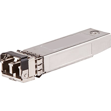 HPE 10G SFP+ LC SR 300m OM3 MMF Transceiver - For Data Networking, Optical Network - 1 x LC 10GBase-SR Network - Optical Fiber - Multi-mode - 10 Gigabit Ethernet - 10GBase-SR - Plug-in Module