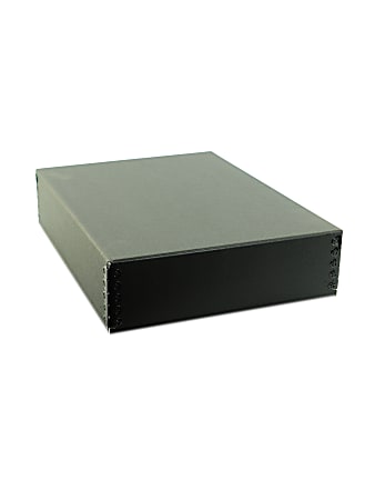 Lineco Drop-Front Storage Box, 11" x 14" x