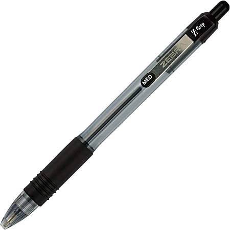 Zebra Pen Doodlerz Gel Stick Pen, Bold Point, 1.0mm, Black Ink, 5-Pack, 2660