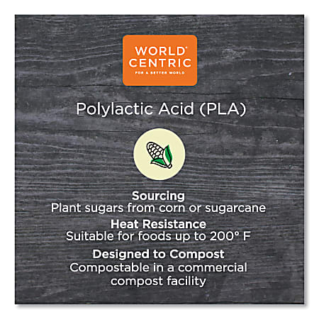 PLA Clear Cold Cups, 3 oz, Clear, 2,500/Carton