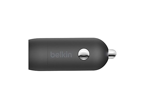 Belkin® BOOST CHARGE Car Power Adapter, Black