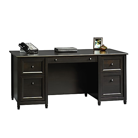 Desk with on sale drawers office depot