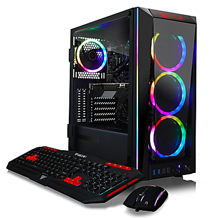 CLX SET TGMSETRTH0A26BM Liquid Cooled Gaming Desktop PC Intel Core