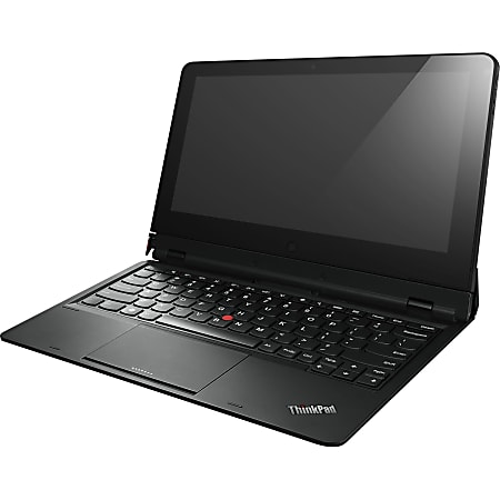 Lenovo ThinkPad Helix 37025KU 11.6" Touchscreen LCD 2 in 1 Ultrabook - Intel Core i5 (3rd Gen) i5-3427U Dual-core (2 Core) 1.80 GHz - 4 GB DDR3 SDRAM - 180 GB SSD - Windows 8 Pro 64-bit - 1920 x 1080 - VibrantView, In-plane Switching (IPS) Technology - Convertible - Black