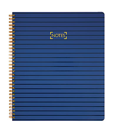 Office Depot® Brand Premium Notebook, 8 1/2" x 11", College Ruled, 100 Sheets, Navy
