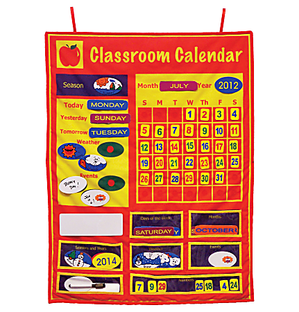 Get Ready Kids Classroom Calendar Set, 36" x