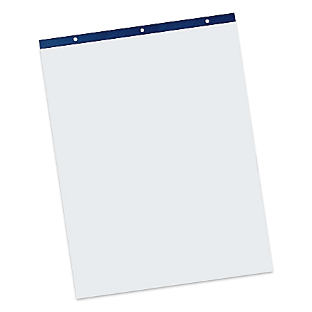 Pacon Unruled Easel Pads - 50 Sheets - Plain - Stapled/Glued - Unruled - 27" x 34" - White Paper - Chipboard Cover - Perforated, Bond Paper - 50 / Pad