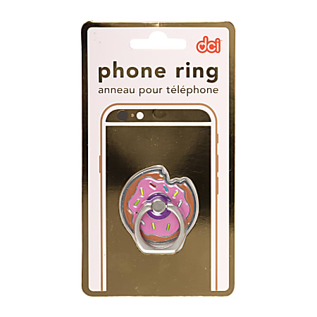 DCI Phone Ring, Donut, 1.5" x 1.5", Multicolor,