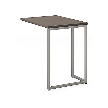 kathy ireland® Office by Bush Business Furniture Method Desk Return, 30"W, Cocoa, Premium Installation