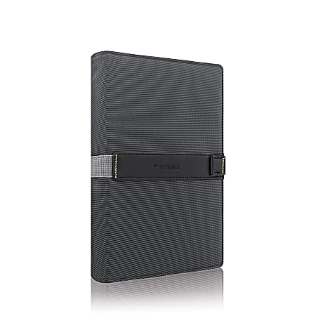 Solo Storm Universal Fit Tablet/eReader Booklet, 8.5" to 11", Black