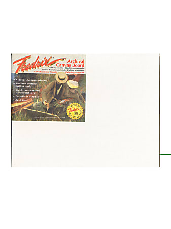 Fredrix Archival Canvas Board, 11" x 14", Pack Of 2