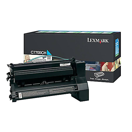 Lexmark™ C7700CH Cyan Toner Cartridge