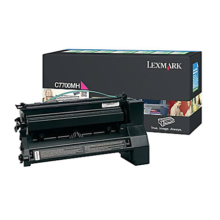Lexmark™ C7700MH Magenta Toner Cartridge