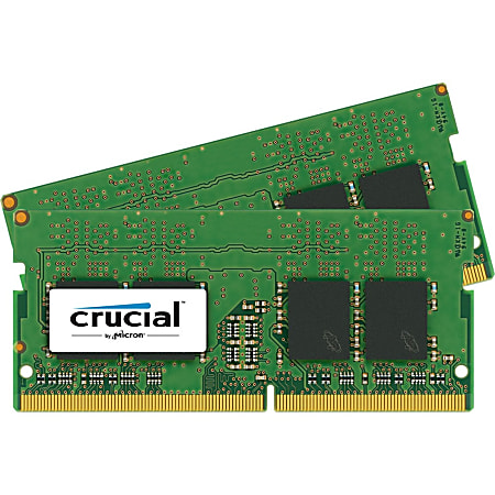 Micron 16GB (2 x 8 GB) DDR4 SDRAM Memory Kit, CT2K8G4SFD824A