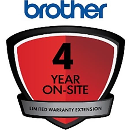 Brother Warranty/Support - Extended Warranty - 4 Year - Warranty - On-site - Technical