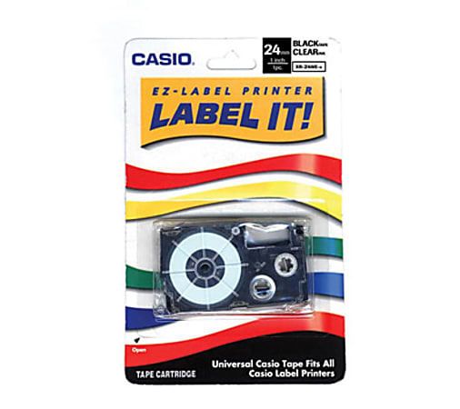 Casio® Labeler Tape, 0.94", XR24WES