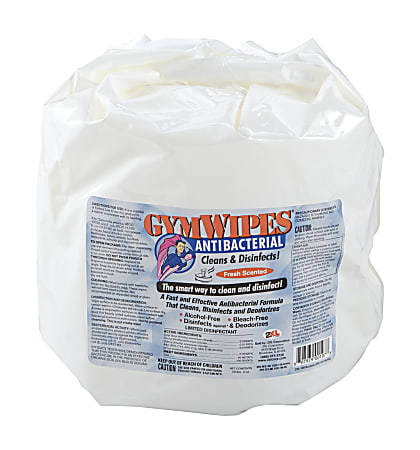 2XL GymWipes Antibacterial Towelettes Bucket Refill - For