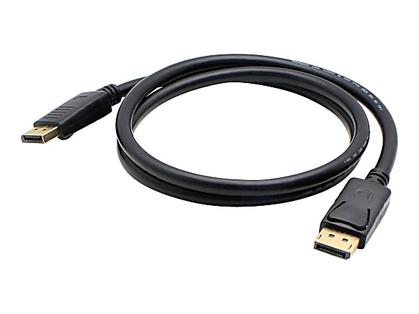 AddOn 1ft DisplayPort Male to Male Black Cable - 100% compatible and guaranteed to work