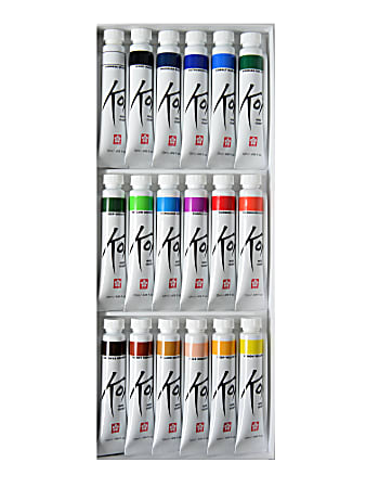 Sakura Koi Watercolors, 12 mL, Set Of 18