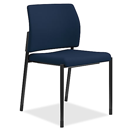 HON® Accommodate Guest Chair, Navy/Black