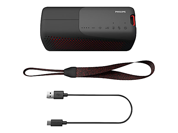 Philips bluetooth wireless portable speaker top
