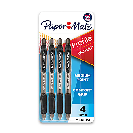 Black Ink,Med Ball Point PAPERMATE 14164 PROFILE SLIM PEN TEAL *NEW IN PACKAGE* 