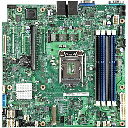 Intel S1200V3RPS Server Motherboard - Intel Chipset - Socket H3 LGA-1150