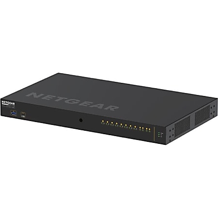 Netgear AV Line M4250-10G2XF-PoE++ Ethernet Switch - 10 Ports - Manageable - 3 Layer Supported - Modular - GSM4212UX100NAS