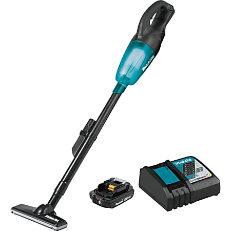 Makita 18V LXT Lithium-Ion Compact Cordless Vacuum Kit, Black