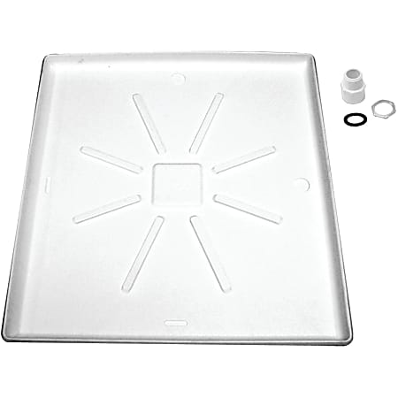 Lambro® Oversized Washing Machine Tray, White, 1781
