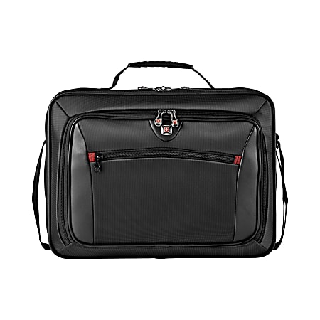 Wenger® Insight Single Gusset Laptop Case, Gray