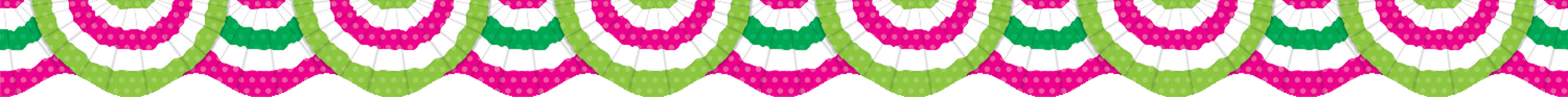 Scholastic Teacher's Friend Spring Bunting Scalloped Trimmers, 2 1/4" x 36', Multicolor, Pre-K To Grade 5, Pack Of 12