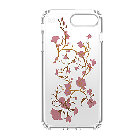 Speck® Presidio™ CLEAR Hard Case For Apple® iPhone® 7 Plus, Blossom
