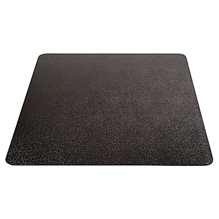 Deflecto Chair Mat For All-Day Use On Hard Floors, 36" x 48", Black