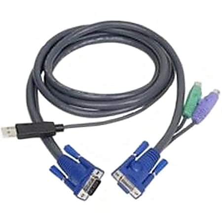 Aten PS/2 KVM Cable - 10 ft KVM Cable