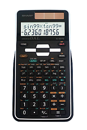 Sharp® Scientific Calculator With 2-Line Display, EL531TGBBW
