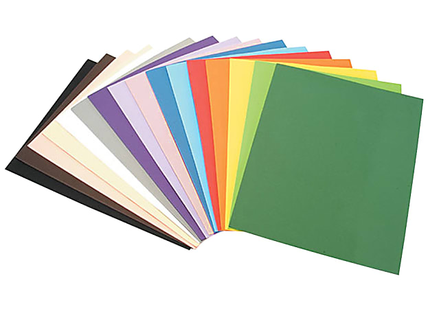 Acco 2” x 11-7/16” Foam Sheets, Assorted Colors