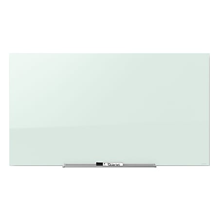 Quartet® InvisaMount™ Magnetic Unframed Dry-Erase Whiteboard, 50" x 28", White