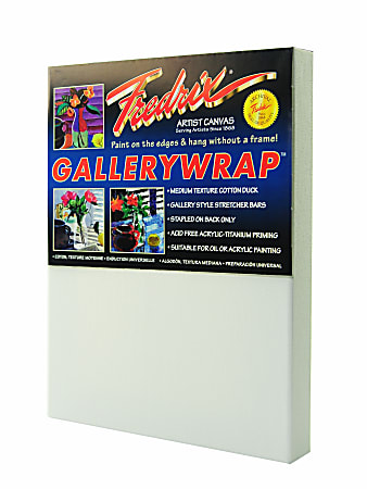 Fredrix Gallerywrap Stretched Canvas, 9" x 12" x 1"