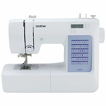 Brother Portable Computerized Sewing Machine with 60 Built-in Stitches, White